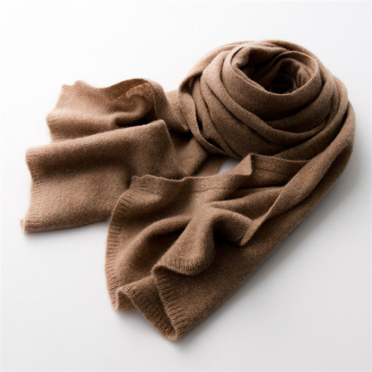 Pure Cashmere Scarf Unisex Winter Neck Warmer