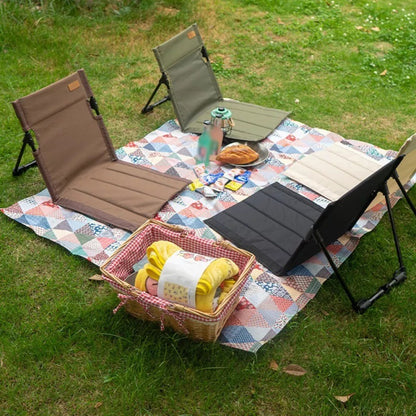 Outdoor lawn chair backrest chair camping lightweight
