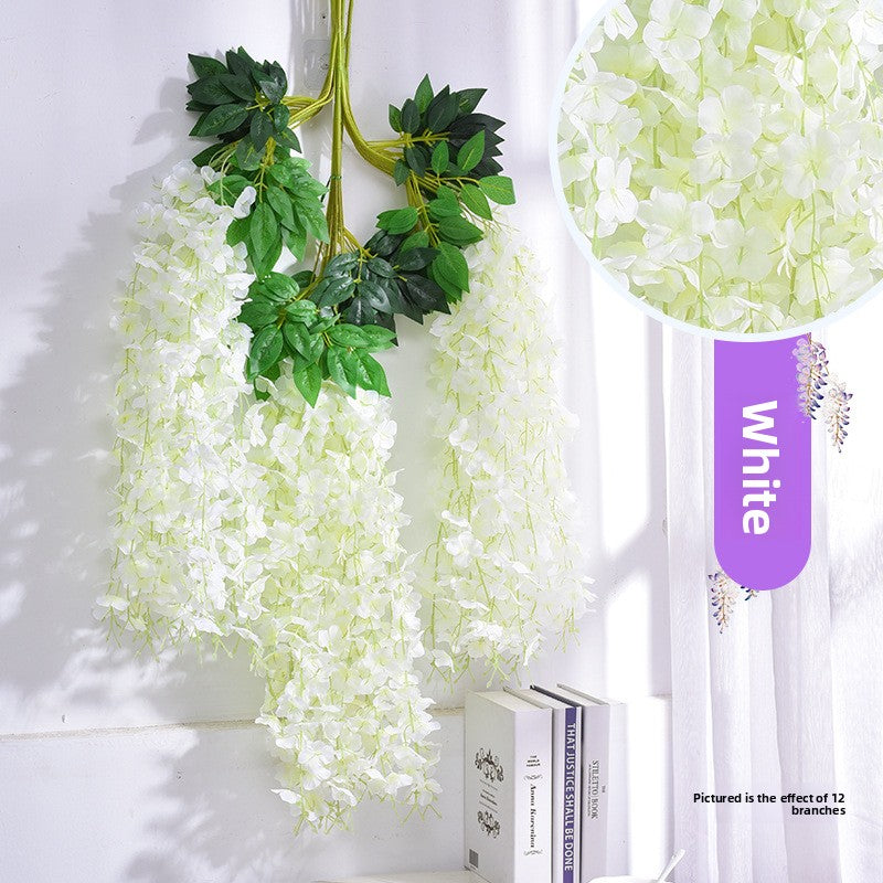 Artificial wisteria flower decoration