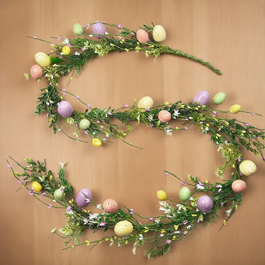 Easter wreath decoration