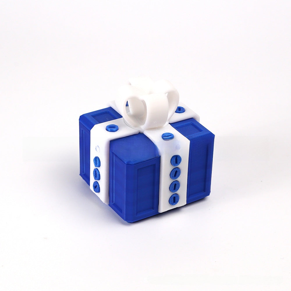 3D Printed Annoying Prank Gift Box Novelty Gag Toy