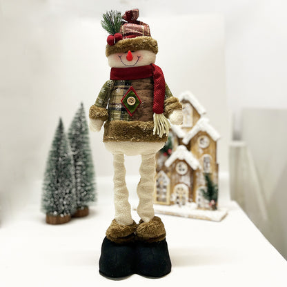 Retractable Christmas Decoration Doll