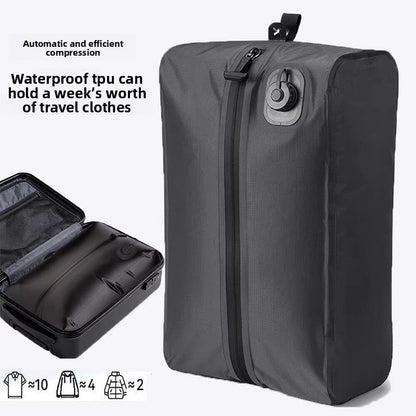 TPU Vacuum Compression Travel Backpack