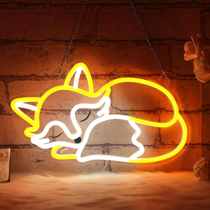 Cartoon LED Neon Wall Light for Room Decoration