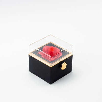 Rotating Rose Jewelry Gift Box