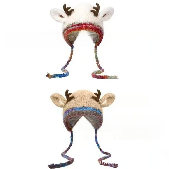 Handmade Festive Christmas Antler Hat