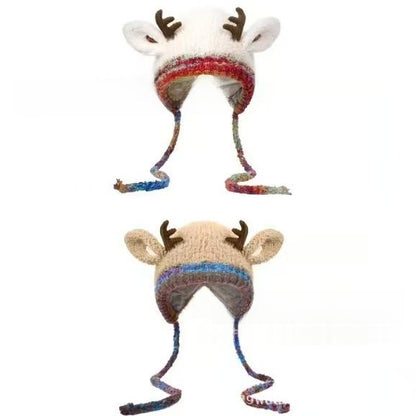 Handmade Festive Christmas Antler Hat
