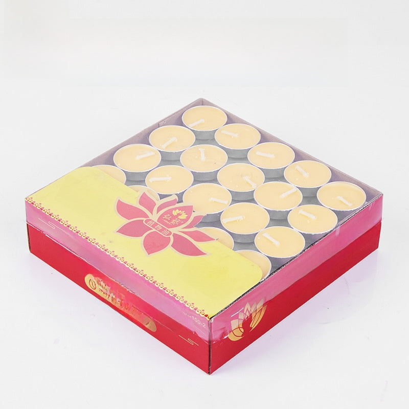 Soy Wax Smokeless Butter Lamp Candles