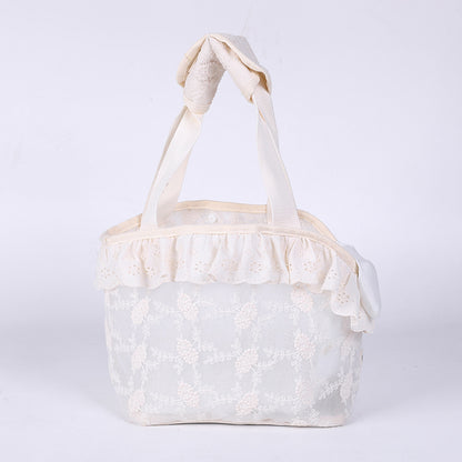 Mesh Pet Carrier Bag with Shoulder Strap