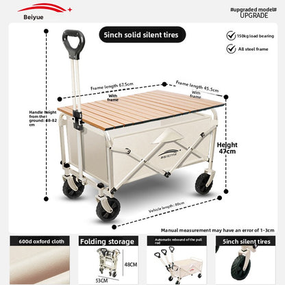 Foldable Outdoor Camping Cart