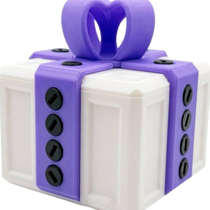 3D Printed Annoying Prank Gift Box Novelty Gag Toy