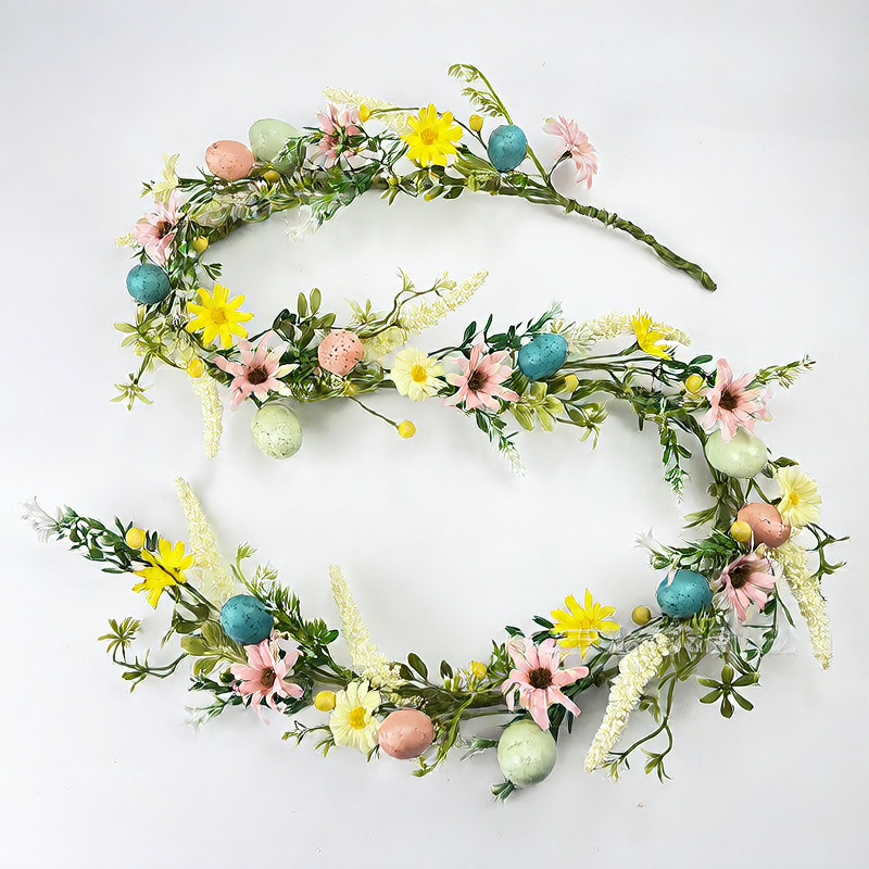 Easter wreath decoration