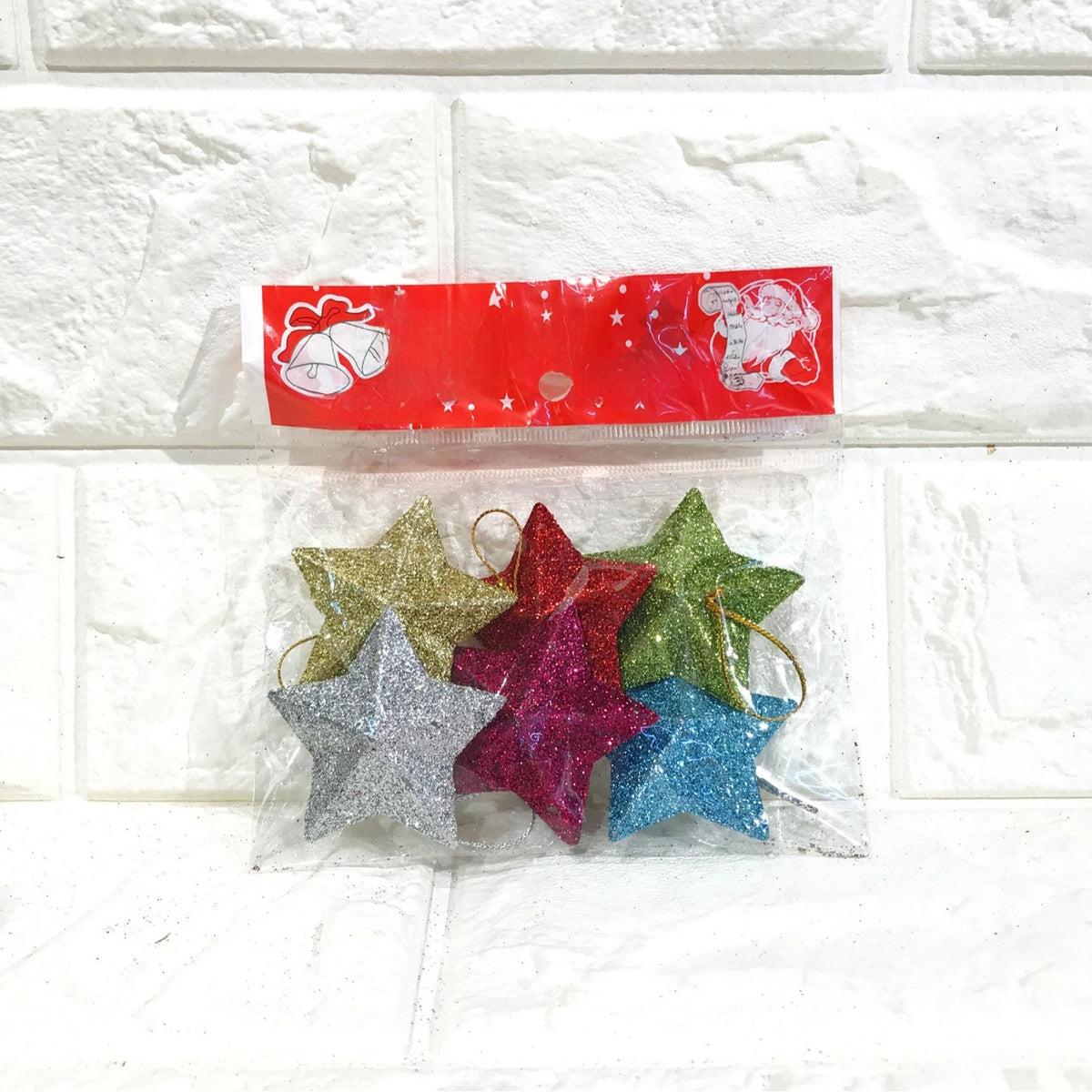 Blow Mold Plastic Christmas Star Ornament