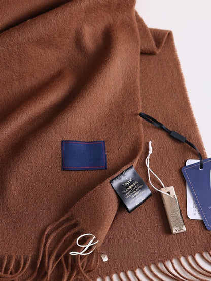 Merino Wool Scarf Winter Warm Unisex