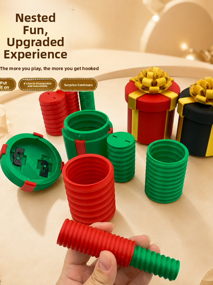 Multi-Layer Spiral Nesting Gift Box