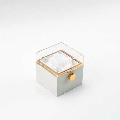 Rotating Rose Jewelry Gift Box