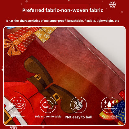 Christmas chair back cover