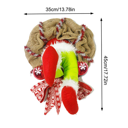 Christmas Elf Leg Burlap Garland