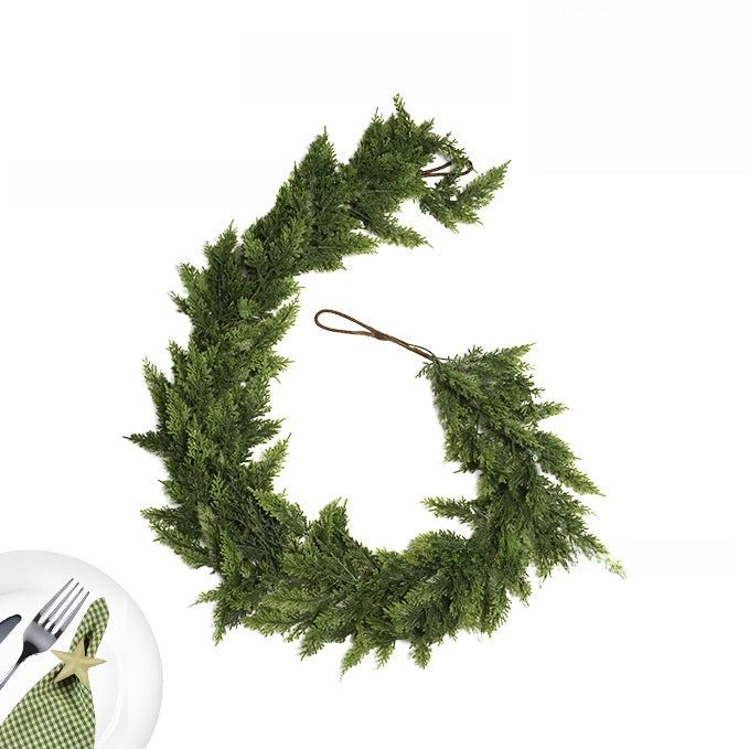Cedar boughs for Christmas decoration