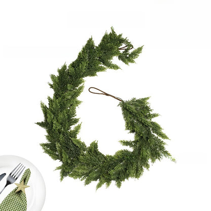 Cedar boughs for Christmas decoration