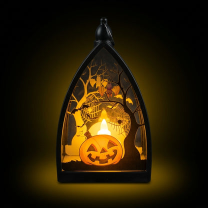 Pumpkin Haunted House Skull Decoration Atmosphere Light