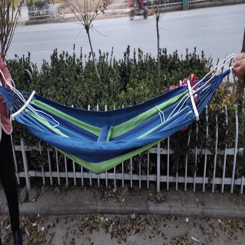 Portable Outdoor Canvas Hammock