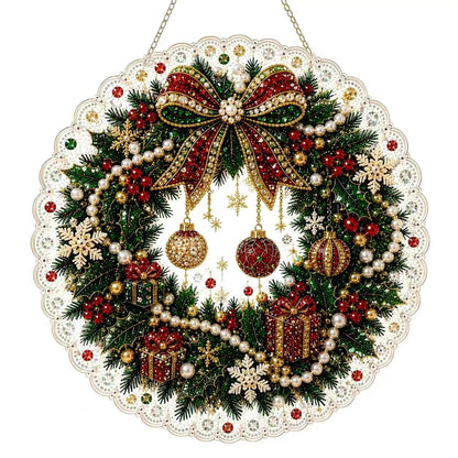 Christmas Diamond Painting Door Hanger