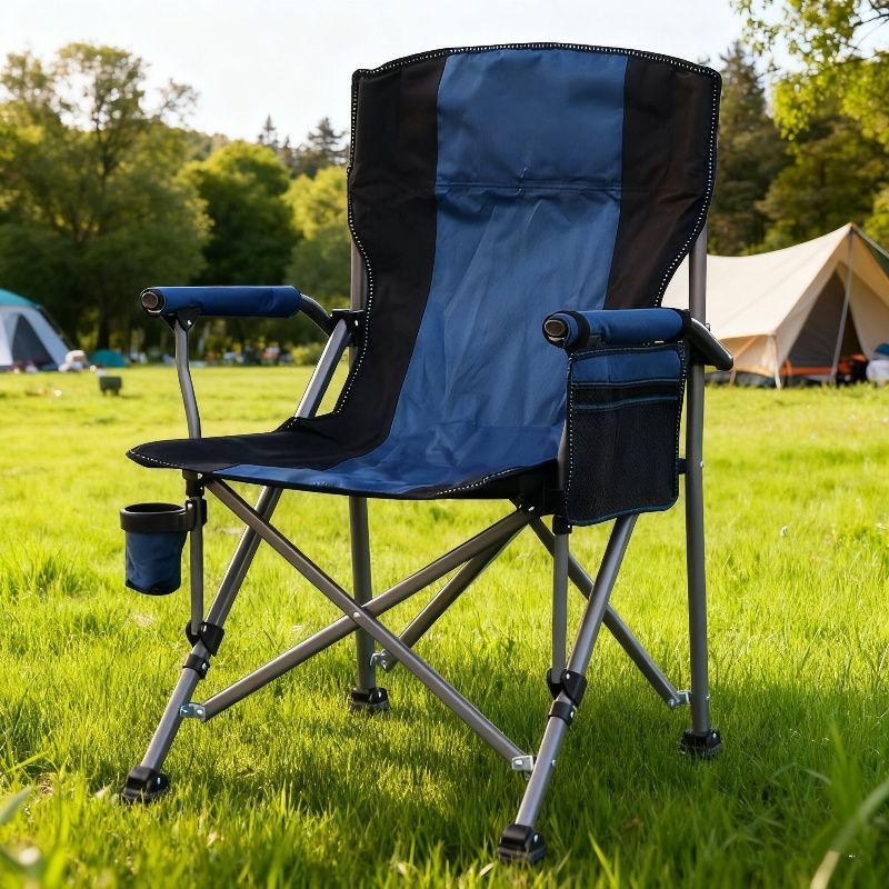 Portable Outdoor Folding Chair with High Back