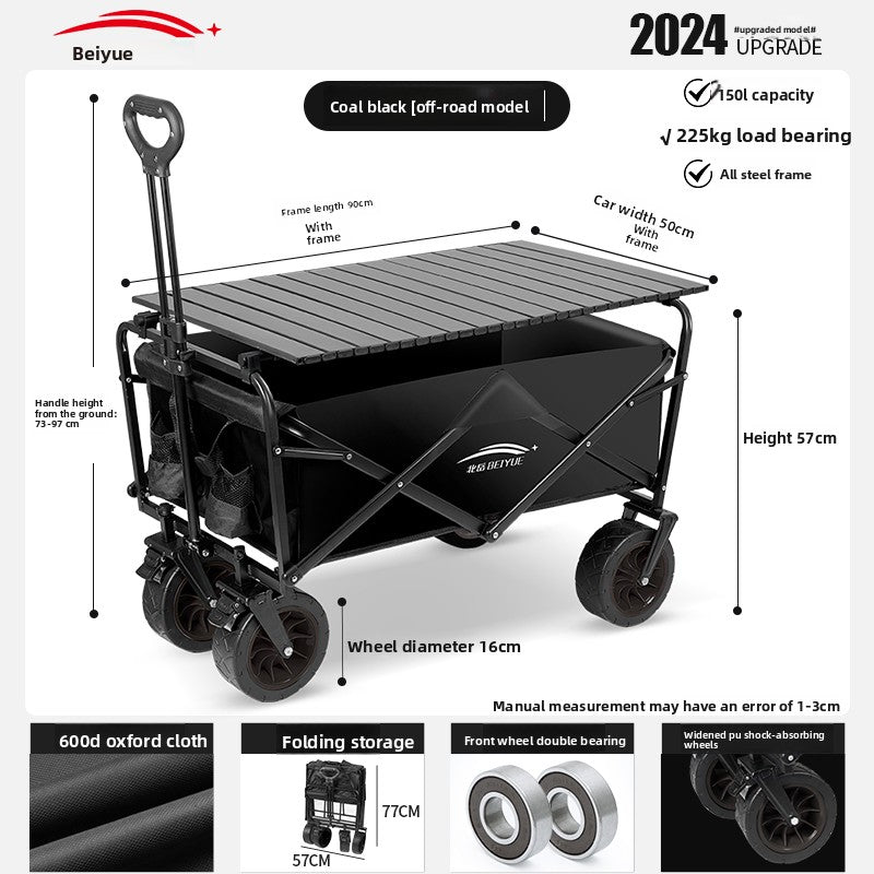 Foldable Outdoor Camping Cart