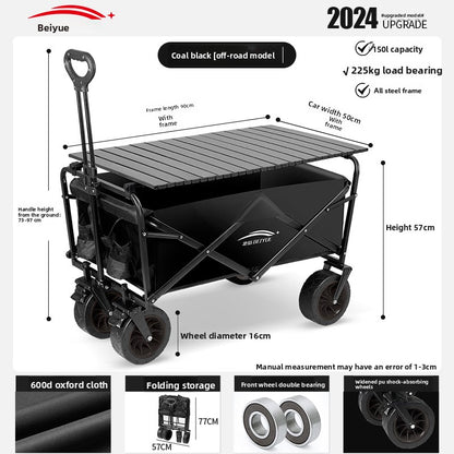 Foldable Outdoor Camping Cart