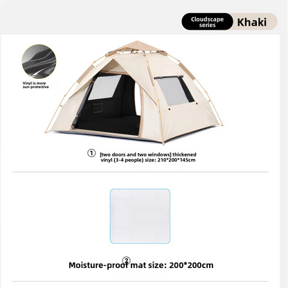 Portable Quick Open Outdoor Camping Tent