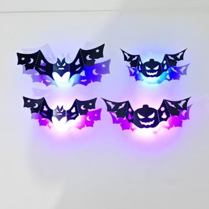 Hollow-Out Halloween Wall Decoration Stickers