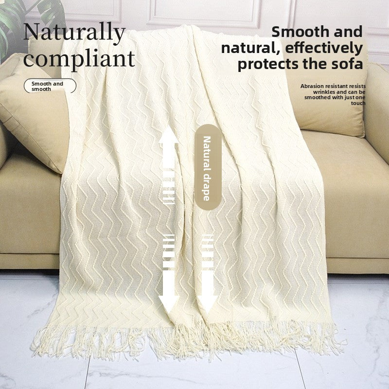 Knitted blanket