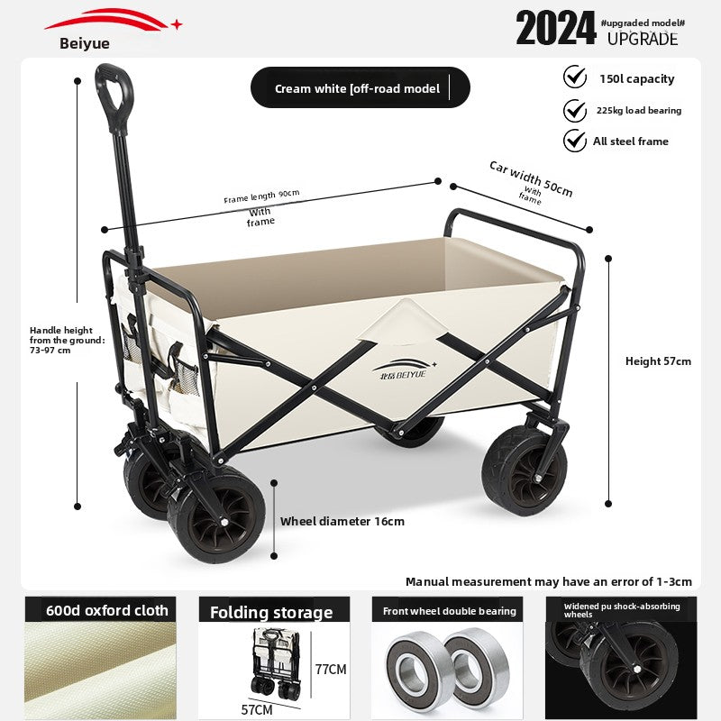 Foldable Outdoor Camping Cart