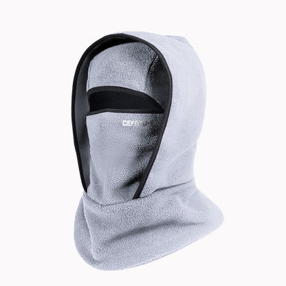 Winter Fleece Hat Neck Gaiter Face Mask