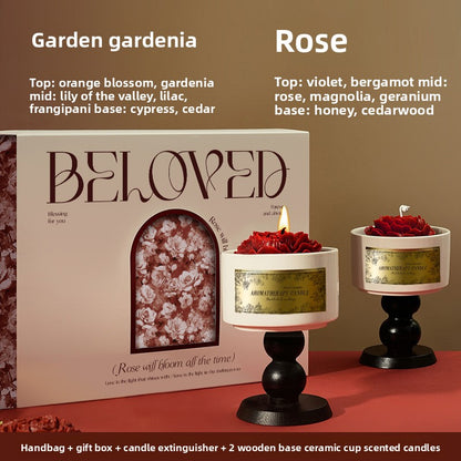 Floral Scented Aromatherapy Candles