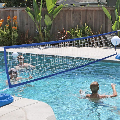 Outdoor portable volleyball net, swimming pool volleyball net replacement parts