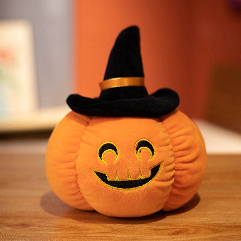 Halloween funny pumpkin pillow