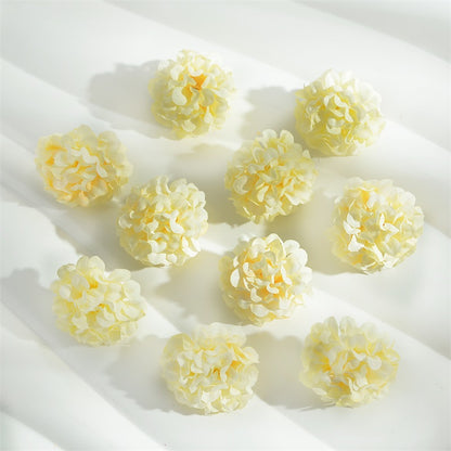 Hydrangea Artificial Flower Heads for DIY Decoration