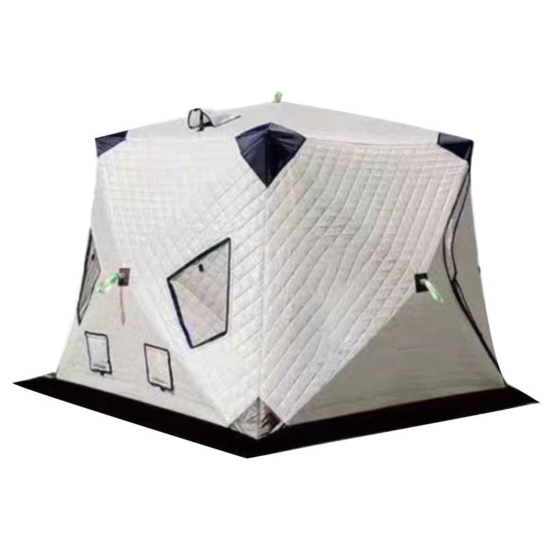 Outdoor fishing with cotton tent