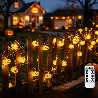 Halloween Light String Pumpkin Light