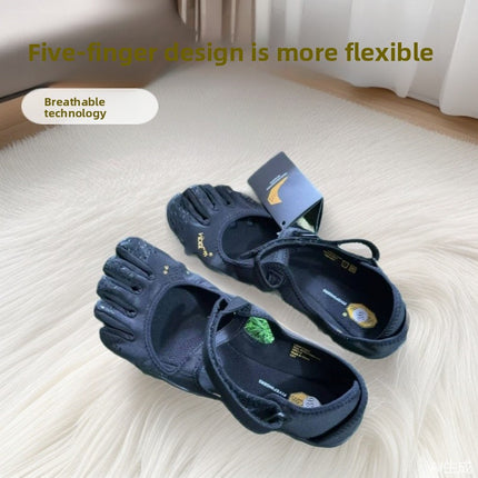 Women's Five-Finger Fitness Dance Shoes