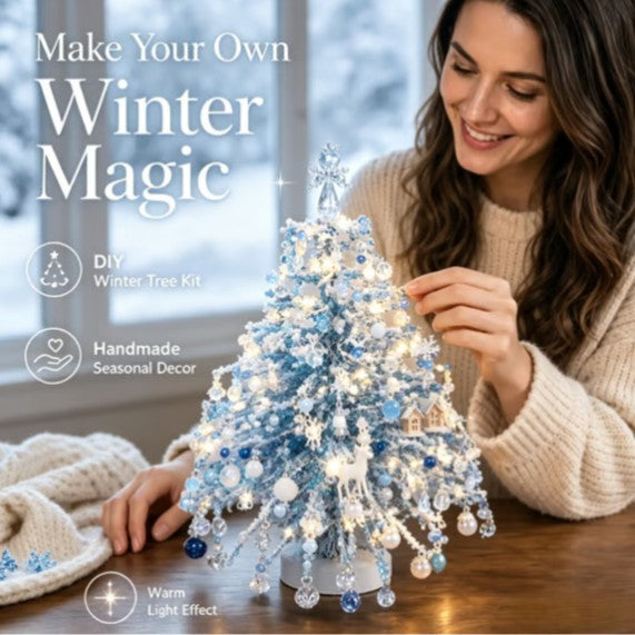 DIY Beaded Christmas Tree Craft Kit