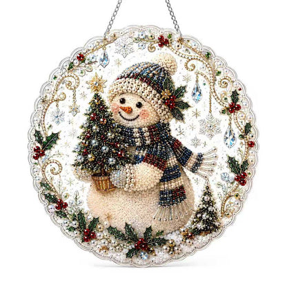 Christmas Diamond Painting Door Hanger