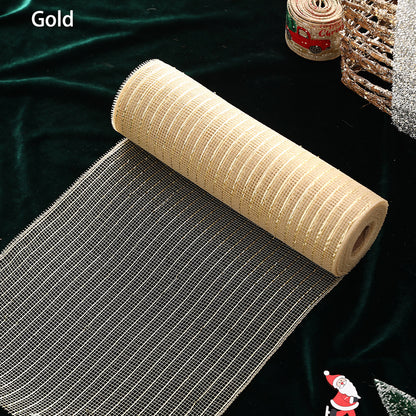 Glitter Mesh Roll Decoration