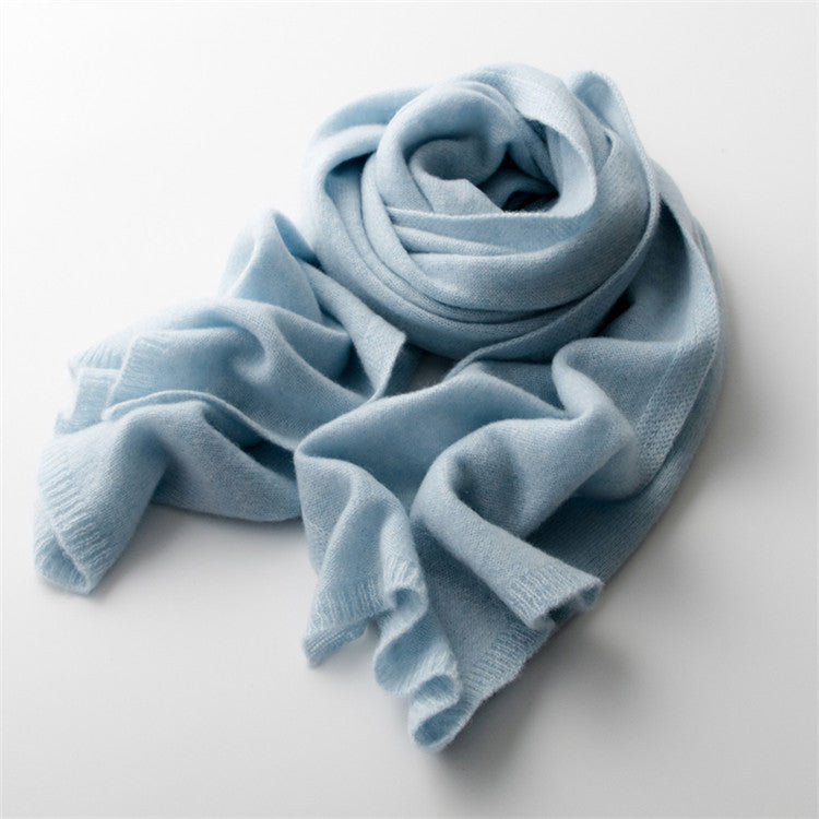 Pure Cashmere Scarf Unisex Winter Neck Warmer