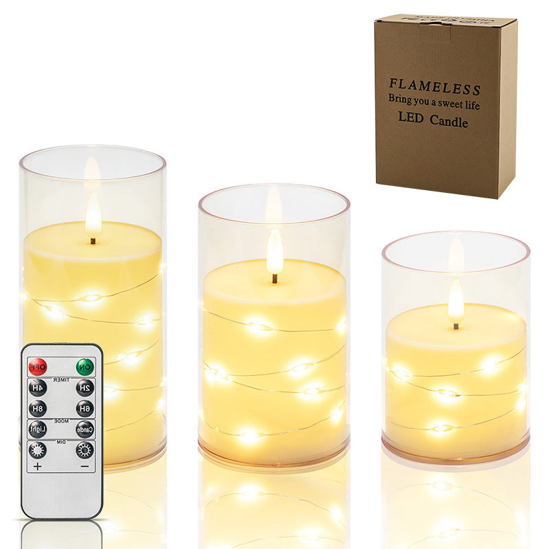 Remote Control Flameless Electronic Candle Light
