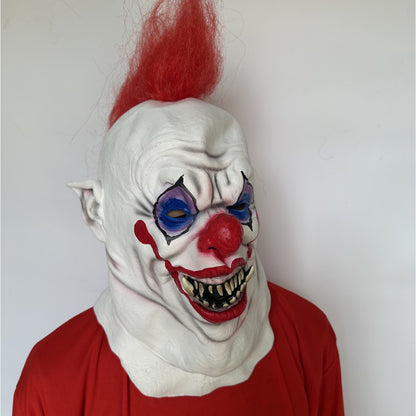 Halloween Clown Mask Latex Costume Party Performance Headgear