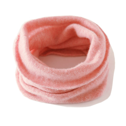 Cashmere Neck Warmer Unisex Autumn and Winter Warm Versatile Cashmere Neck Gaiter Knitted Warm Fake Collar Neck Protector