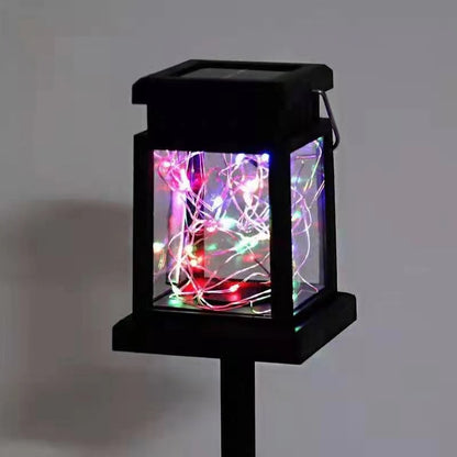 Solar Copper Wire Star Palace Lantern